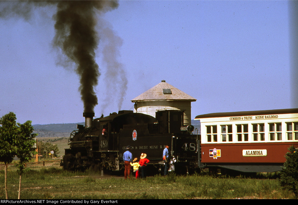 CTS 2-8-2ng #489 - Cumbres & Toltec